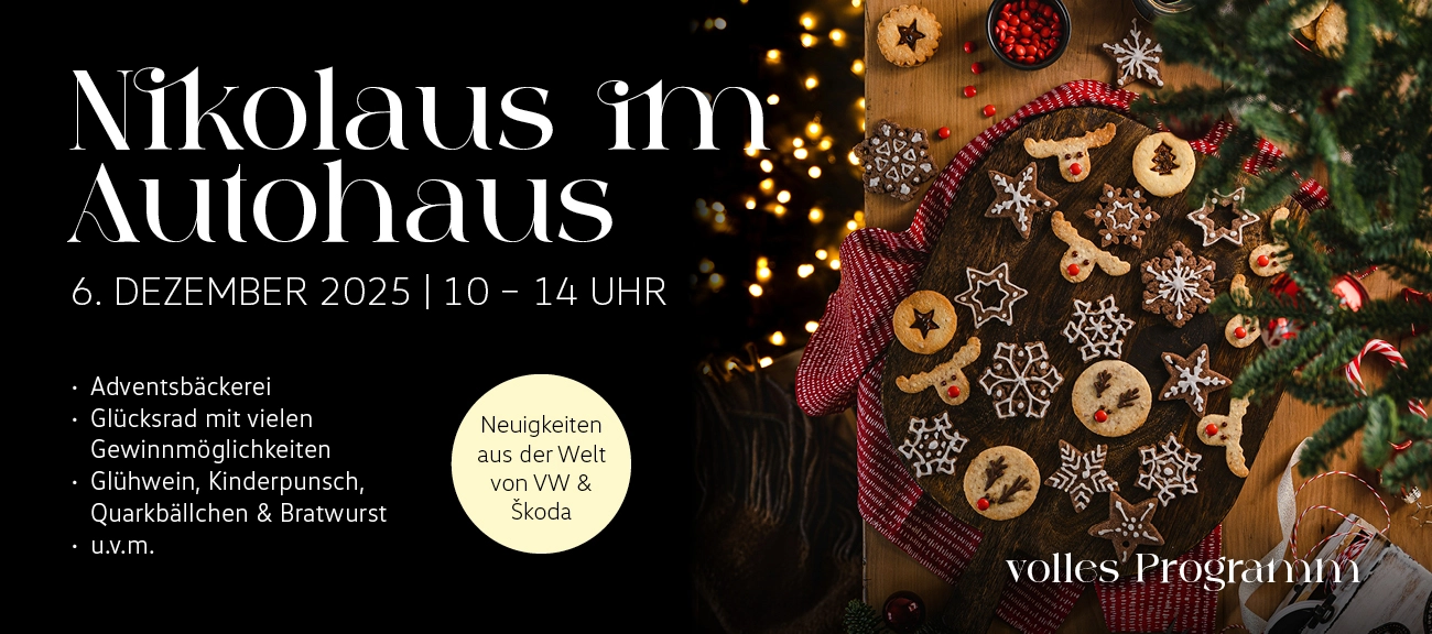 Nikolaus im Autohaus