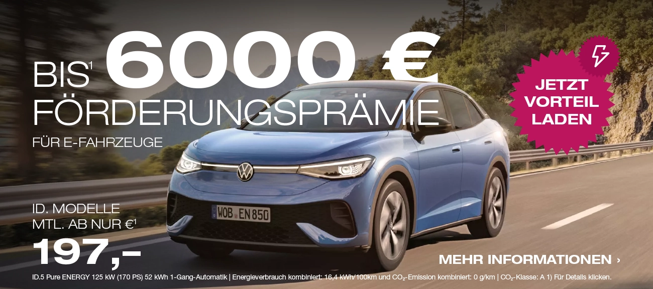 VW Elektro Prämien
