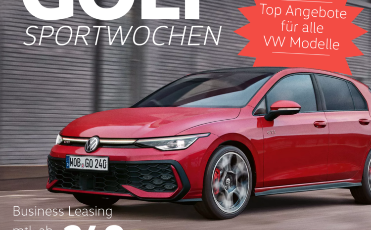  VW Golf Sportwochen Gewerbeleasing