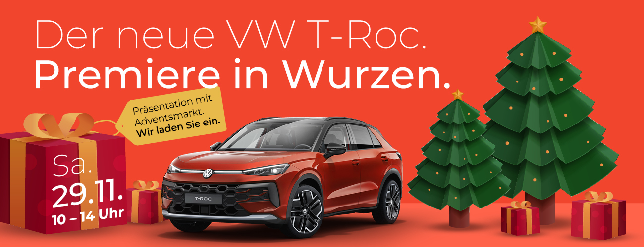 HEADER DESKTOP VW T-Roc Markteinführung Privatkunden