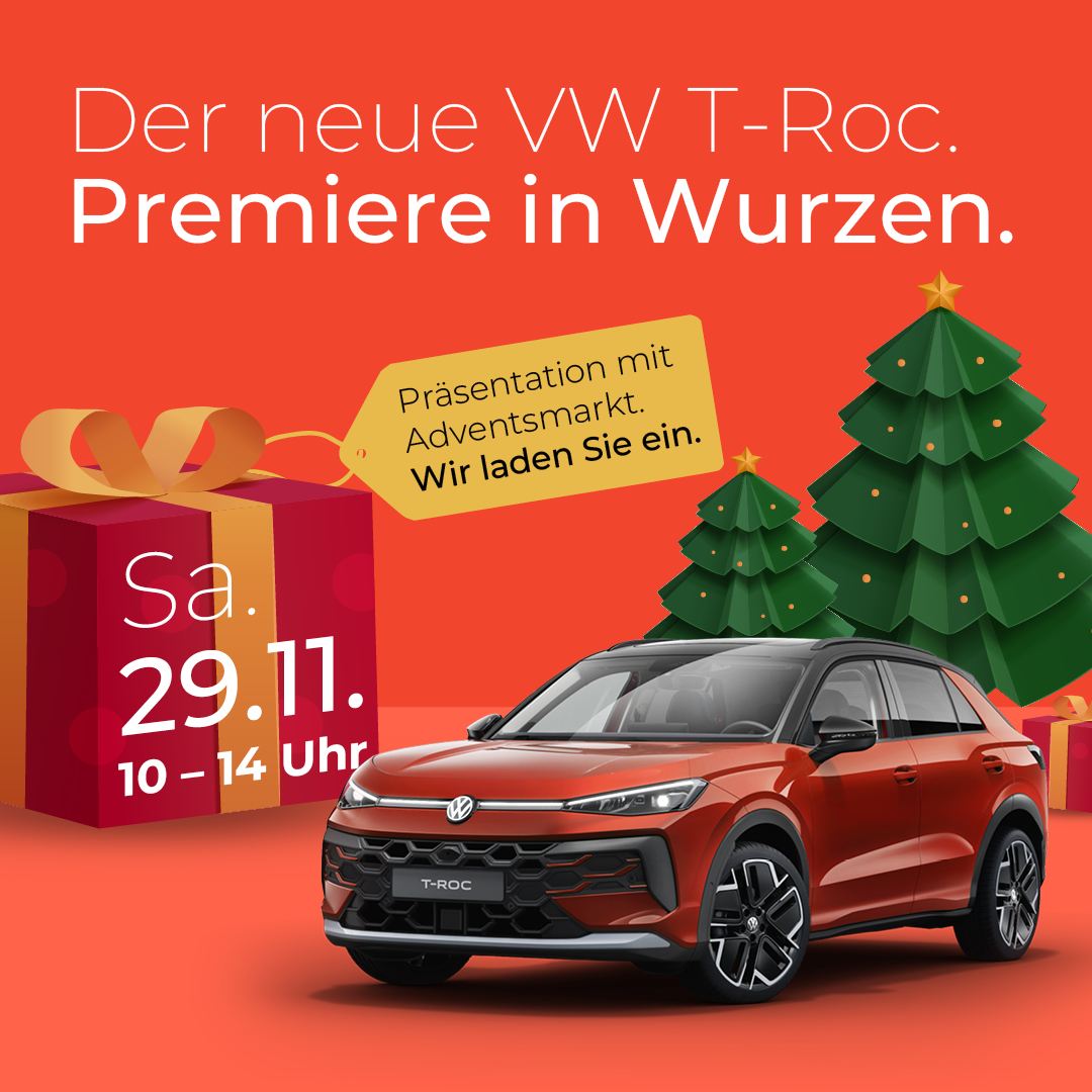 HEADER MOBILE VW T-Roc Markteinführung Privatkunden