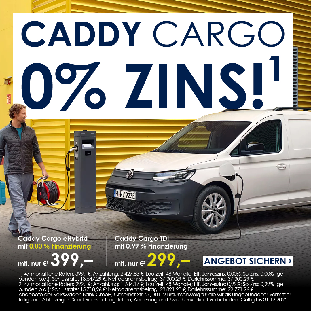 BEITRAG Caddy Cargo Finanzierung