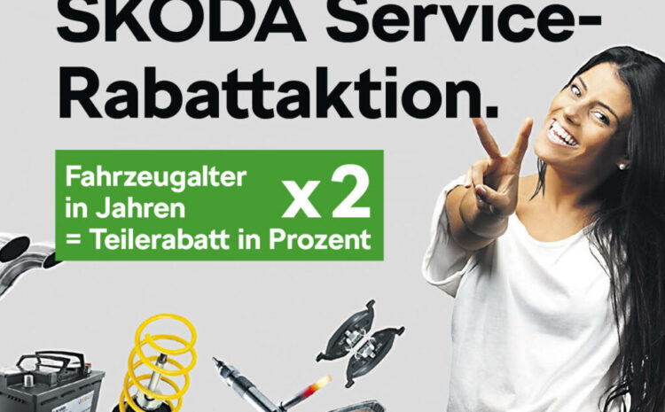  Skoda Teilerabatt x2