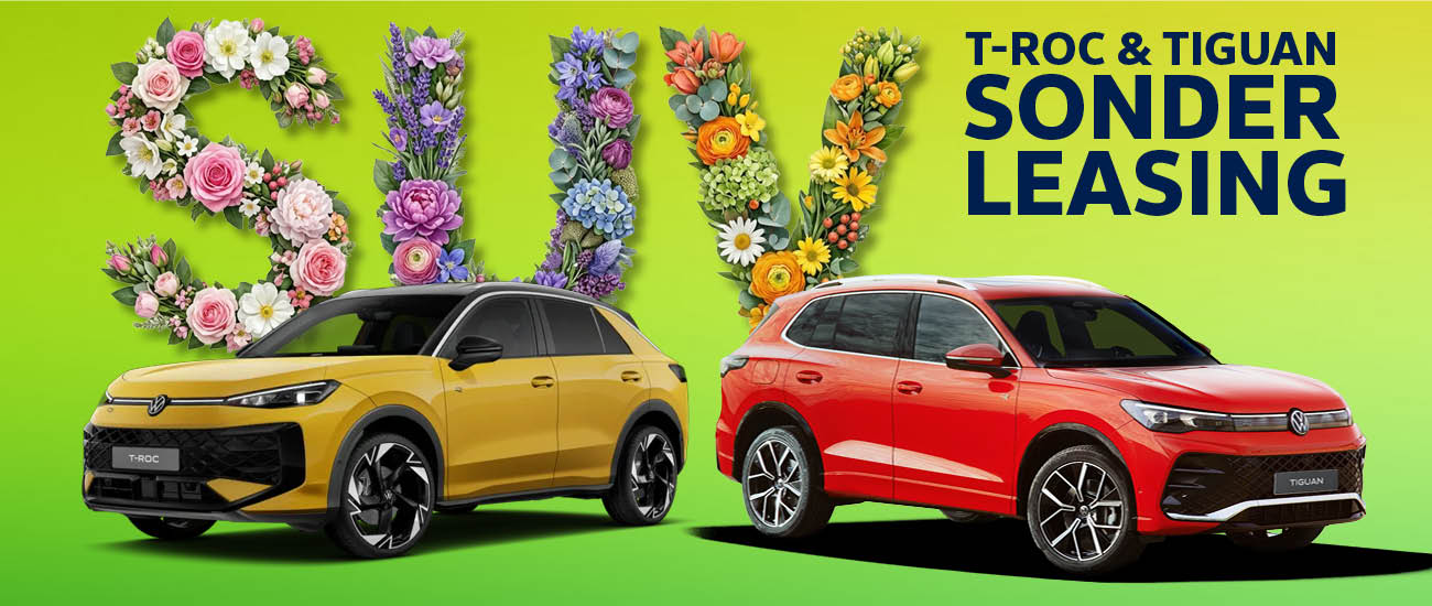 T-Roc und Tiguan Sonderleasing