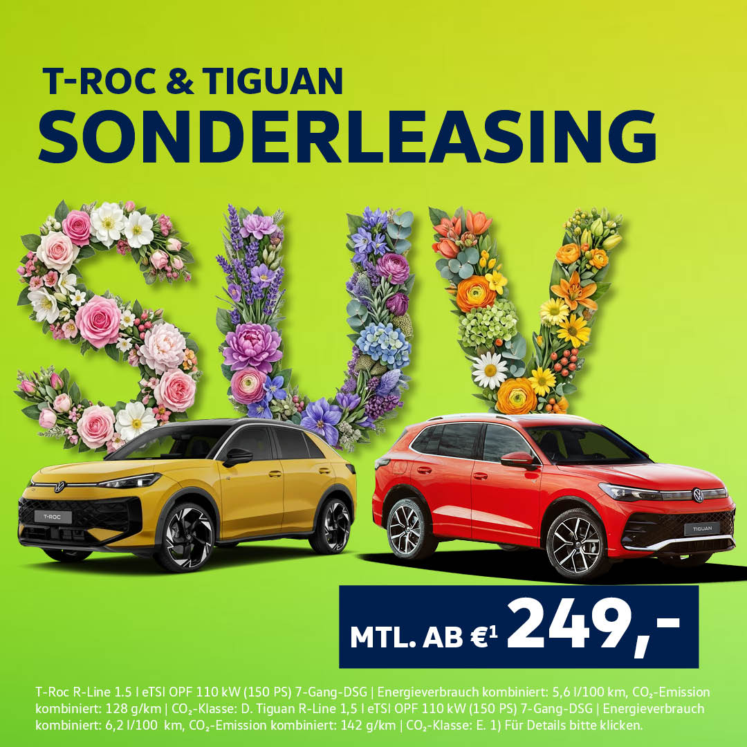 T-Roc Tiguan SUV