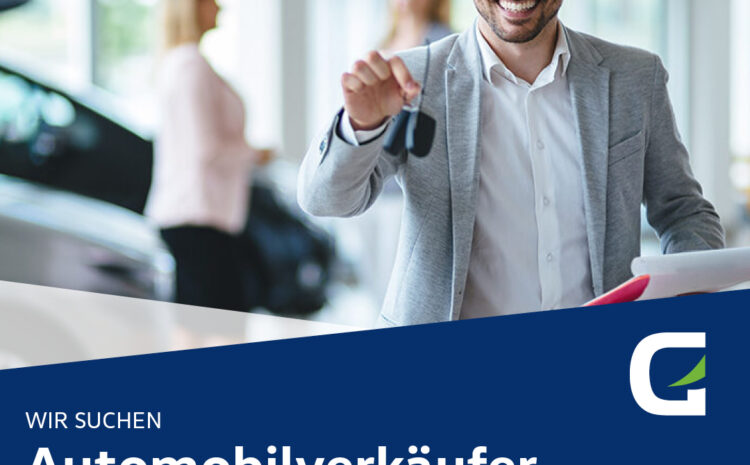  Automobilverkäufer (m/w/d)Braunsbedra