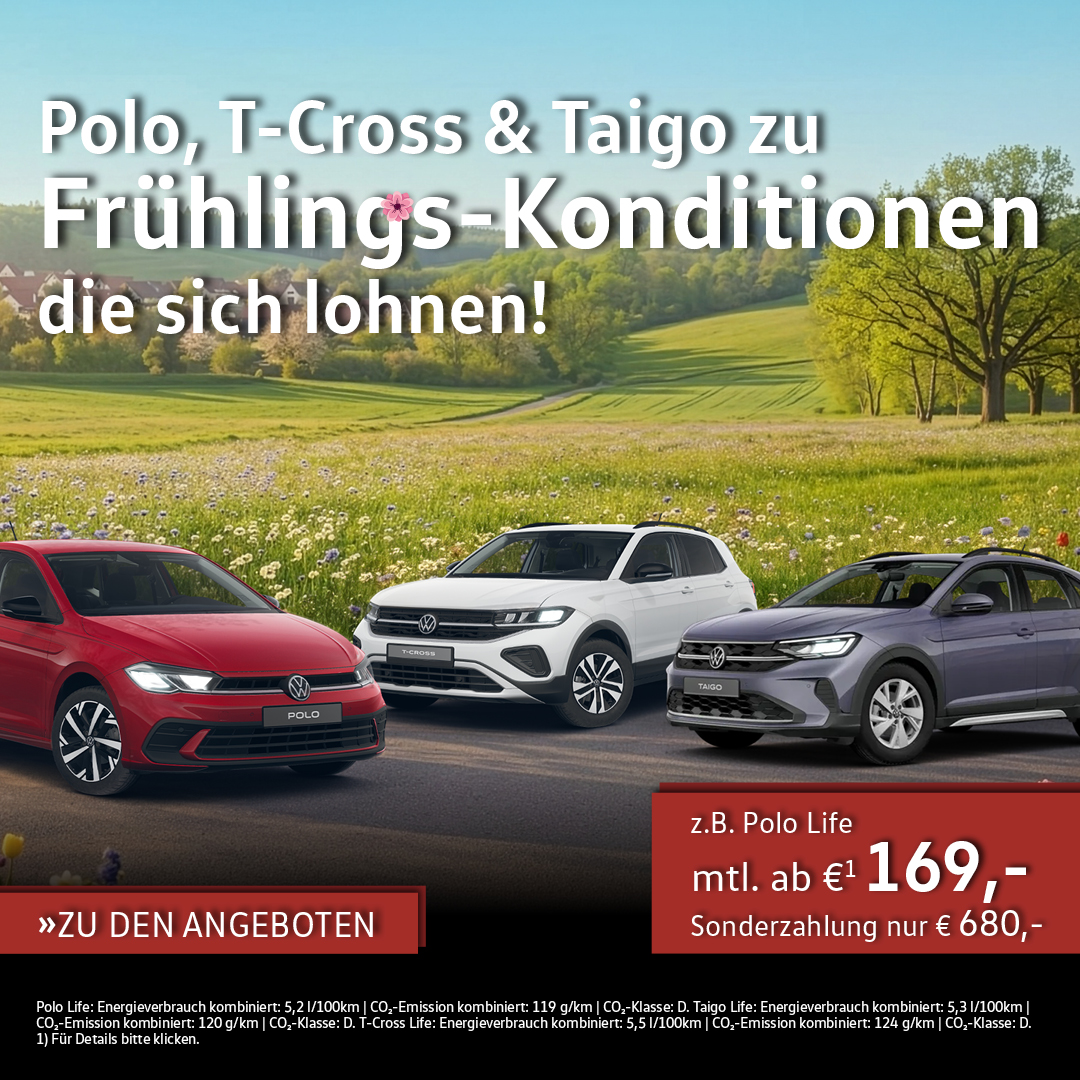 VW Sonderleasing Aktion