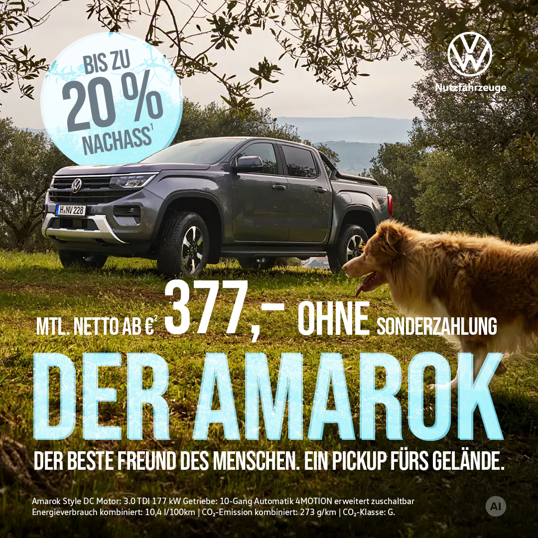 VW Amarok Aktionswochen