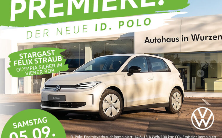  Premiere der neue VW ID. Polo im Geiseltal